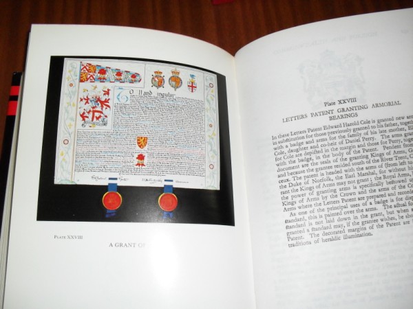 BOUTELL'S HERALDRY. Revised by J. P. Brooke-Little, Norroy and Ulster King of Arms. With 28 plates in colour and numerous text figures